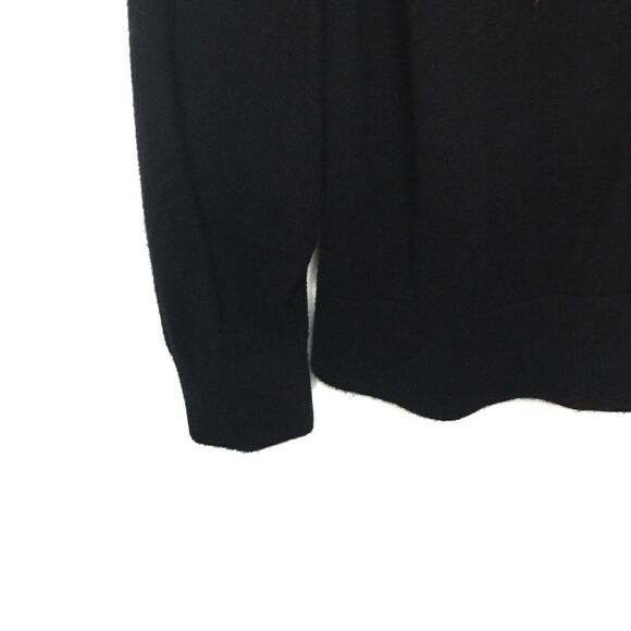 L.L. Bean Black Button Front Cardigan - Picture 7 of 9